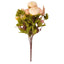 2 Pack 19" Cream Blush Artificial Peony Flower Wedding Bouquets, Faux Silk Flower Arrangements
