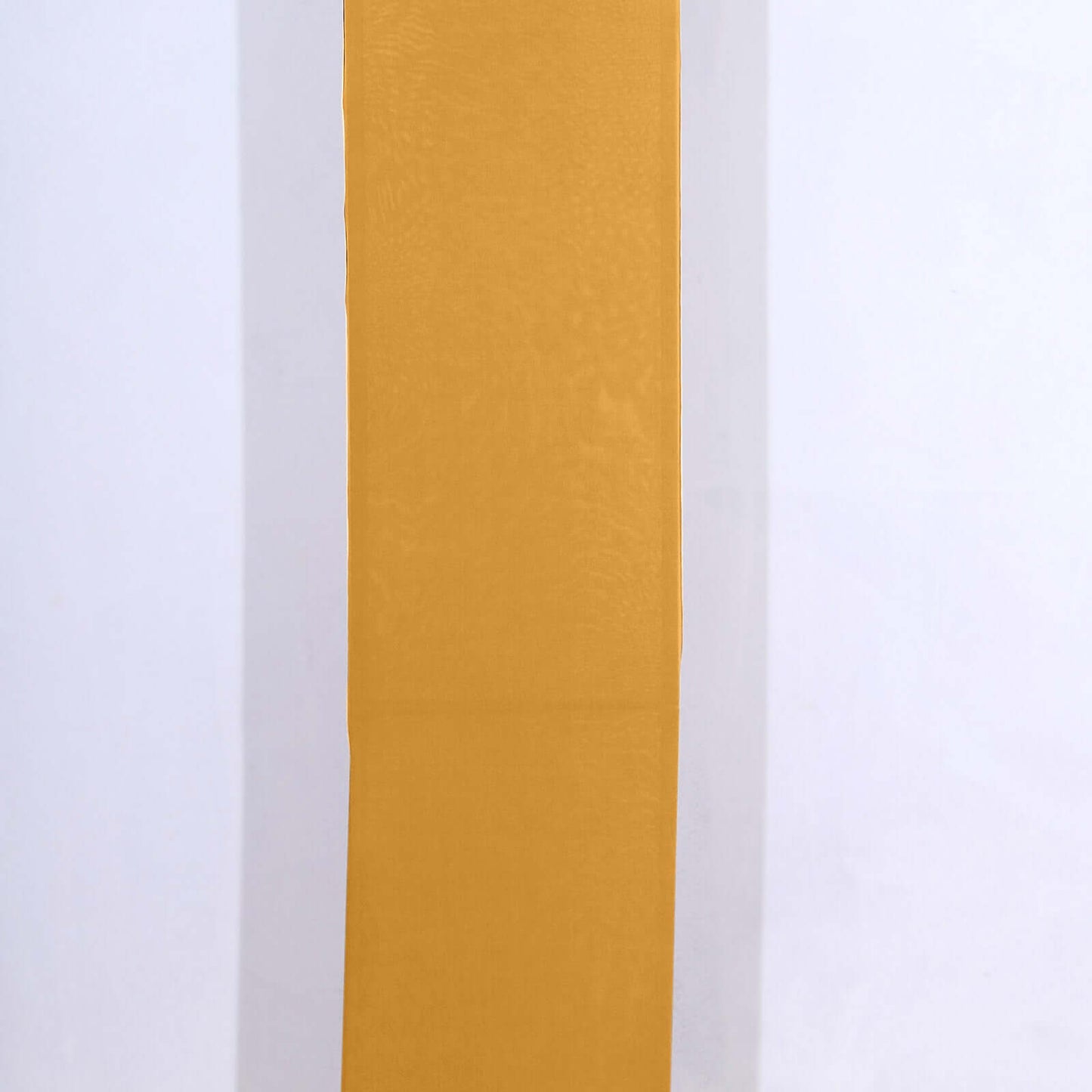 8ft Gold Spandex Fitted Open Arch Wedding Arch Cover, Double-Sided U-Shaped Backdrop Slipcover