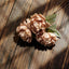 11" Dusty Rose Real Touch Artificial Silk Peonies Flower Bouquet