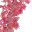 42" Silk Hanging Wisteria Flower Garland Vines in Pink, Elaborated 5 Full Strands in 1 Bush