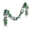 6ft Pink Artificial Silk Rose Garland UV Protected Flower Chain