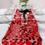Big Payette Sequin 13"x108" Table Runner Red - Dazzling Design