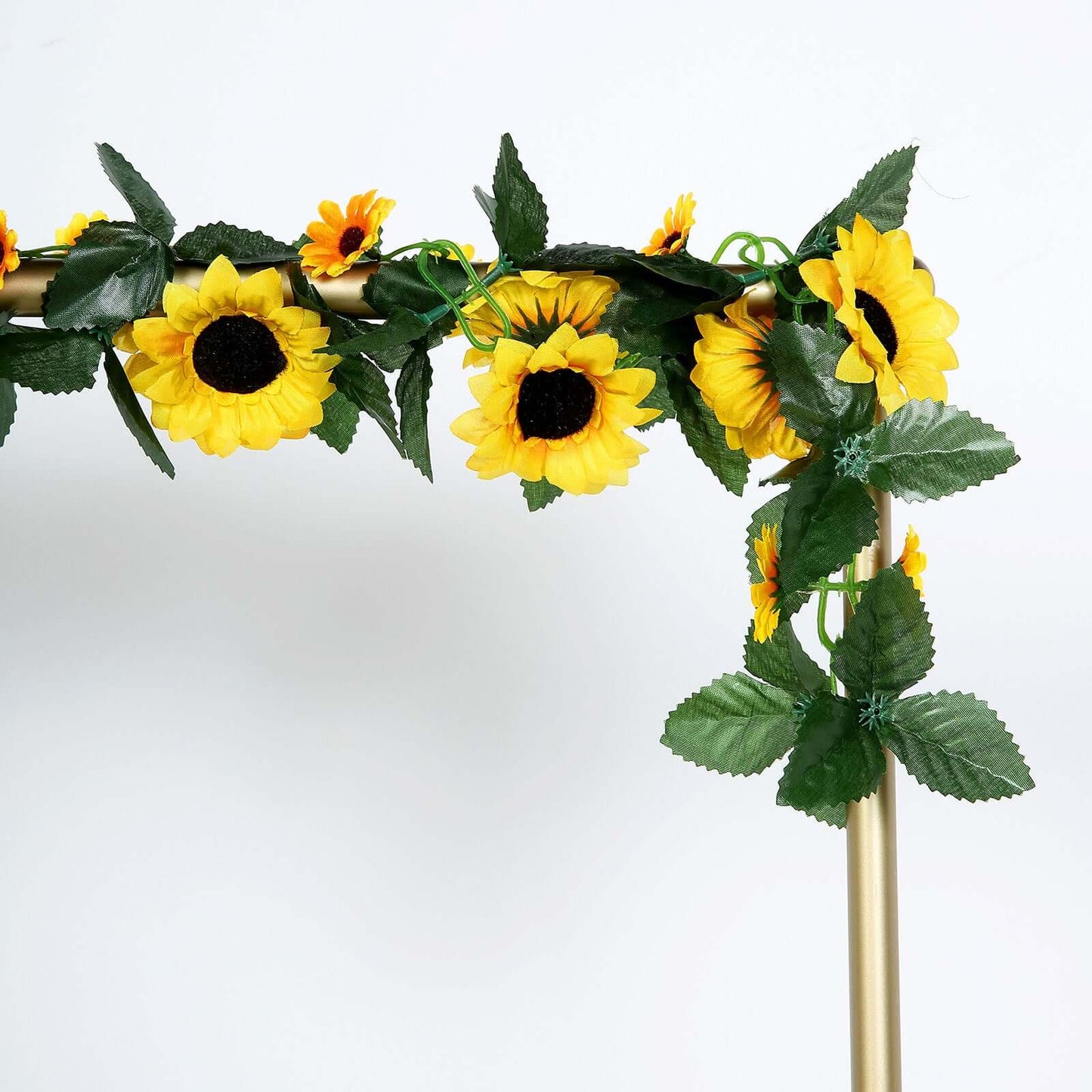 6.5ft Artificial Silk Sunflower Table Garland, Flower Vine Chain