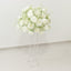 22-Inch White Silk Rose Grand Centerpiece â€“ Pre-Made Artificial Flower Ball for Wedding & Party DÃ©cor