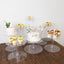 8-Tier Acrylic Cake Stand Set Clear - Assorted Sizes for Buffet Party Tables