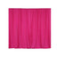 2 Pack Fuchsia Scuba Polyester Event Curtain Drapes, Durable Flame Resistant Backdrop Event Panels Wrinkle Free with Rod Pockets - 10ftx10ft