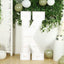 Giant LED Marquee Light Up Letter "K", White 4ft Pre-Cut Foam Board with 10 Warm White Battery Operated LEDs, Glue Gun and Sticks