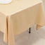 Lamour Satin 60"x102" Rectangle Tablecloth Beige - Durable & Silky Soft Feel Table Cover