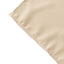 Premium Polyester 70"x70" Table Overlay Square Tablecloth Beige 220GSM Wrinkle-Resistant Table Cover