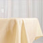 Polyester 54"x96" Rectangle Tablecloth Beige - Wrinkle-Resistant & Easy-to-Care Table Cover