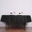 Polyester 70" Round Tablecloth Black - Durable & Wrinkle-Resistant Table Cover