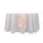 Lamour Satin 12"x108" Table Runner Blush - Smooth & Lustrous Finish