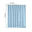 2 Pack White Light Blue Chevron Design Thermal Blackout Curtains With Chrome Grommet Window Treatment Panels - 52"x84"