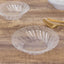 10-Pack Hard Plastic Fruit Bowls Clear Flared Design - Durable Disposable Bowls for Desserts 5oz