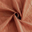 Taffeta 90"x132" Rectangle Tablecloth Terracotta (Rust) - Seamless Accordion Crinkle Table Cover