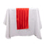 Satin 12"x108" Table Runner Red - Stripe Table Decor