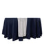 Premium Crushed Velvet 12"x108" Table Runner White - Soft & Wrinkle-Resistant Table Linen for Events