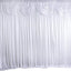 20ftx10ft White Premium Double Drape Satin Event Curtain Drapes, Glossy Photo Backdrop Event Panel