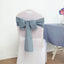 5 Pack Polyester Chair Sashes Dusty Blue 6"x108"