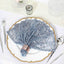 Sequin 20"x20" Napkin Dusty Blue - Shimmering Dinner Napkin