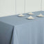 Polyester 90"x156" Rectangle Tablecloth Dusty Blue - Seamless Wrinkle-Resistant Table Cover