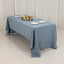 Premium Polyester 60"x126" Rectangle Tablecloth Dusty Blue - Stain-Resistant 220GSM Finish Table Cover