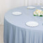 Scuba Round 120" Tablecloth Dusty Blue - Wrinkle Free & Stain Resistant Seamless Table Cover