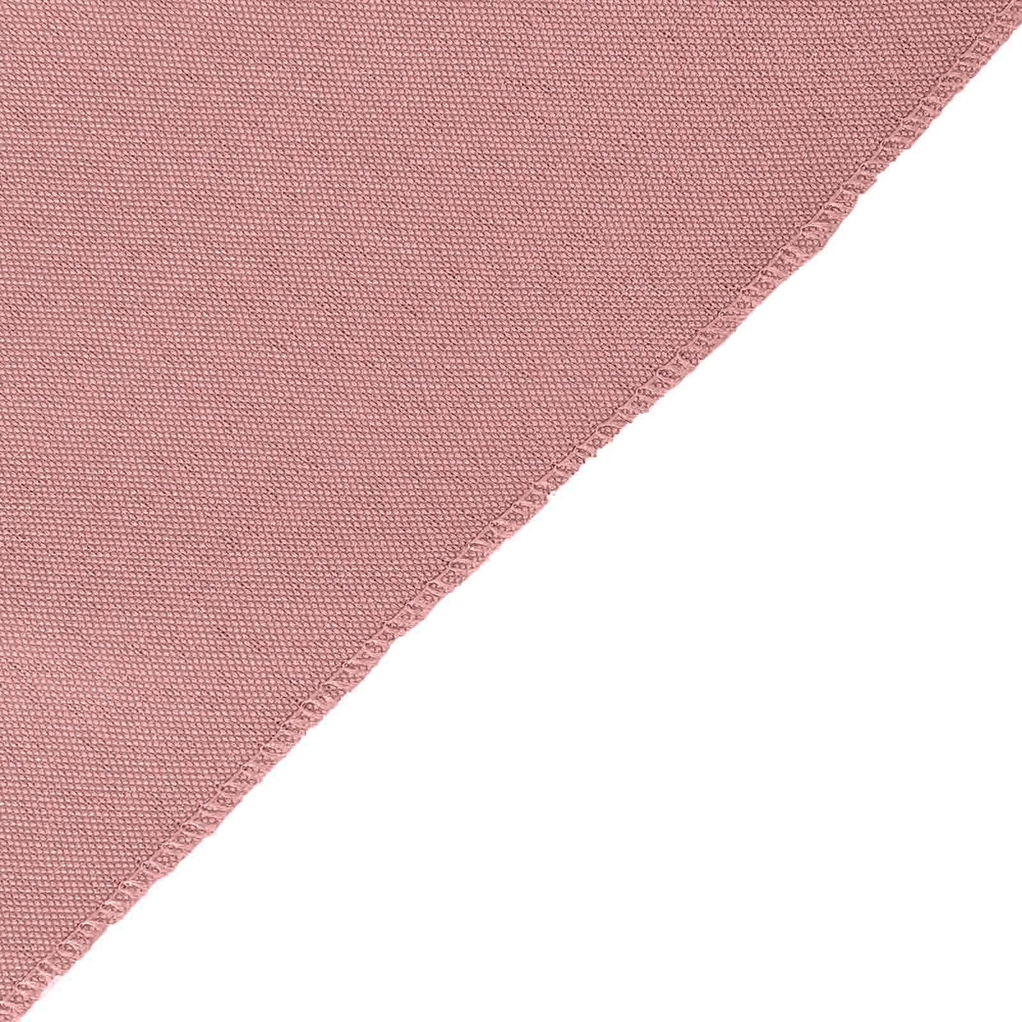 Polyester Slip On Banquet Chair Covers Dusty Rose - Stain-Resistant Reusable Durable Fabric