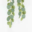 3 Pack 41" Green Real Touch Hanging Silk Silver Dollar Leaf Plant Stems, Artificial Indoor Eucalyptus Sprays