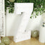 Giant LED Marquee Light Up Letter "Z", White 4ft Pre-Cut Foam Board with 10 Warm White Battery Operated LEDs, Glue Gun and Sticks