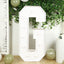 Giant LED Marquee Light Up Letter "G", White 4ft Pre-Cut Foam Board with 10 Warm White Battery Operated LEDs, Glue Gun and Sticks