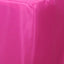 Fitted Polyester 96"x30" Rectangle Tablecloth Fuchsia - Durable and Easy to Maintain Table Cover