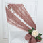 5 Pack Cheesecloth Gauze 16"x88" Chair Sashes Dusty Rose - Stylish Boho Decor for Weddings & Gatherings
