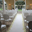 3ftx50ft Silver Sparkle Glitter Wedding Aisle Runner, Non-Woven Red Carpet Runner Prom, Hollywood, Glam Parties