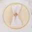 10-Pack Plastic 10" Round Dinner Plates in Ivory with Gold Flair Rim - Disposable Party Plates
