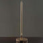 3 Pcs Gold Metal Chandelier Lamp Stand Poles and Base, Decorative Lamp Frame Accessories