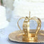 Metal Royal Crown Cake Topper 8" Gold Fleur-De-Lis Top - Refined Cake Centerpiece Decoration for Upscale & Royal-Themed Events