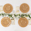 10-Pack Plastic Round 6" Dessert Plates in Gold with Ruffled Rim - Sturdy Disposable Salad Appetizer Dinnerware for Classy Events & Banquets