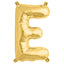 13inch Matte Gold Mylar Foil Letter  Balloons