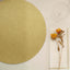 20-Pack Disposable Table Placemats in Gold Glitter - 210GSM Paper Placemats for Classy Events 13"