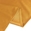 Scuba Rectangular 60"x102" Tablecloth Shimmering Gold - Wrinkle Free, Stain Resistant & Seamless Table Cover for Weddings and Parties