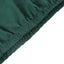 Set of 5 Hunter Emerald Green Spandex Cylinder Pedestal Stand Covers, Stretchable Pillar Prop Covers - 160 GSM