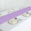 Polyester 12"x108" Table Runner Lavender - Durable & Wrinkle-Resistant Table Decor