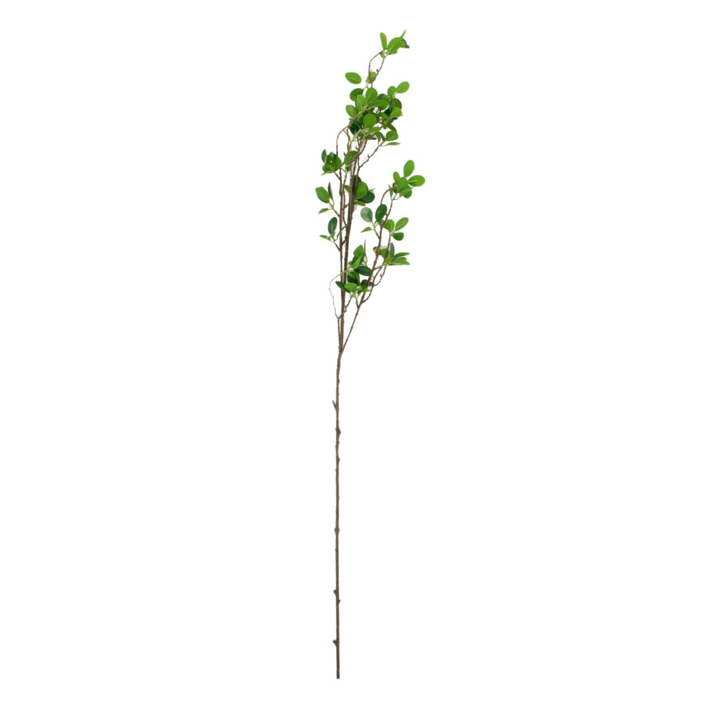 3 Pack 43" Artificial Green Petal Branches Leaf Spray, Faux Leaf Branches