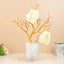 10-Pack Artificial Manzanita Tree Branch Metallic Gold for Vase Filler Home Wedding Centerpiece Ornament 14"