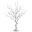 Manzanita Tree Centerpiece Metallic SIlver with 8 Acrylic Bead Chains for Weddings Parties & Event Displays 34"