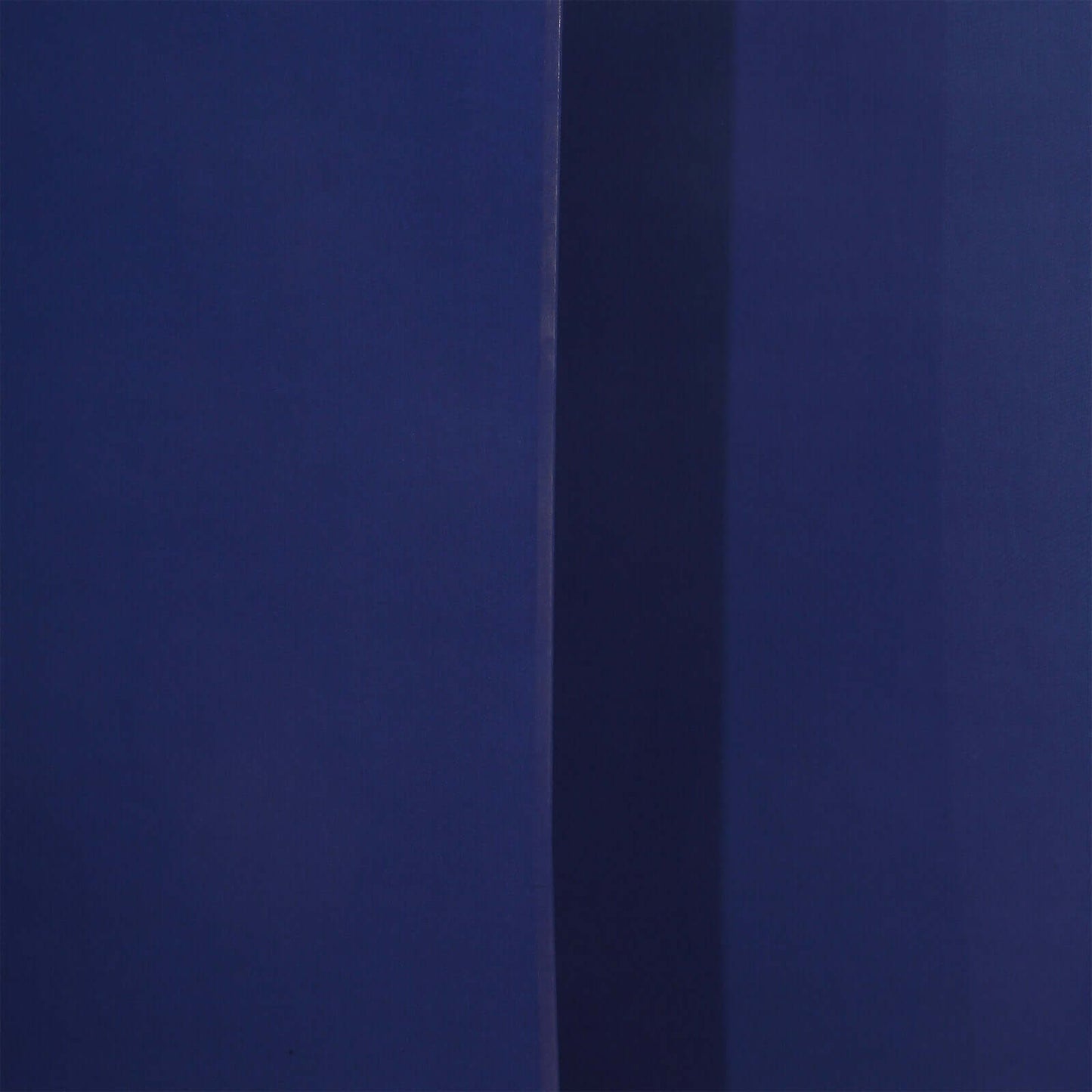 Set of 3 Matte Navy Blue Spandex Fitted Chiara Backdrop Stand Covers For Round Top Wedding Arch - 5ft, 6ft, 7ft