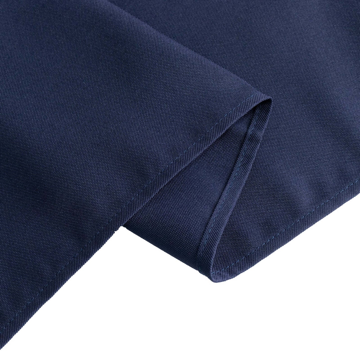 Premium Polyester 60"x126" Rectangle Tablecloth Navy Blue - Stain-Resistant 220GSM Finish Table Cover