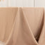 Premium Polyester 90"x156" Rectangle Tablecloth Nude - Seamless 220GSM Stain-Resistant Table Cover