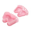 12-Pack Fillable Mini Candy Container in Baby Feet Style Pink - Unique Candy Treat Favor Boxes for Baby Shower 3.5"